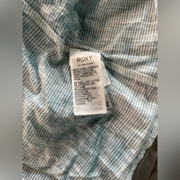 NWT Roxy WILD TIES TIE DYE PRINT COTTON SUNDRESS - Picture 12 of 12